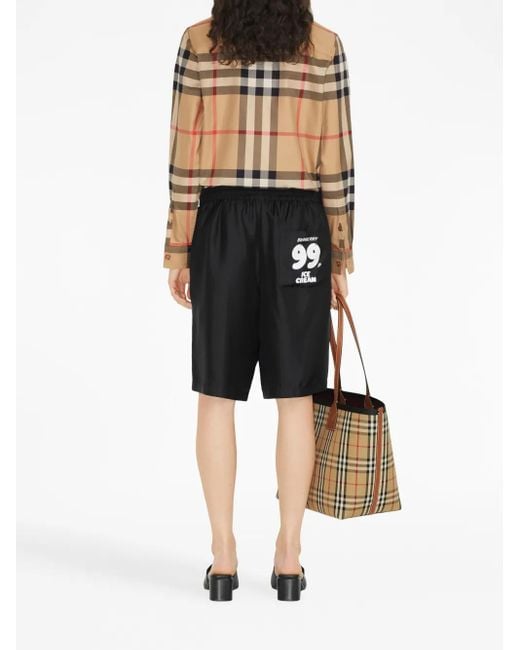 Camisa a motivo Vintage Check Burberry de color Multicolor