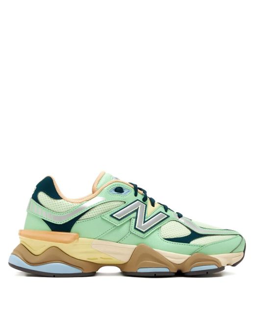 New Balance Green 9060 Sneakers mit dicker Sohle