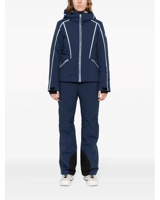 Rossignol Blue Flat Hooded Ski Jacket