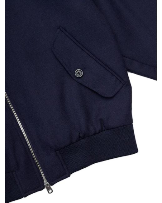 SELECTED Blue Zip-Up Patch-Pocket Jacket for men