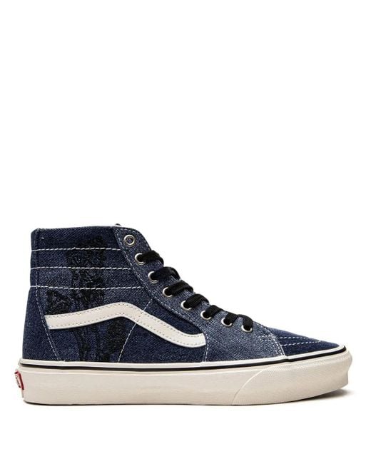 Vans Blue Sk8-Hi Tapered Sneakers for men