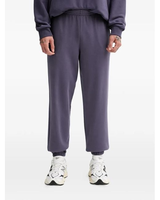 PANGAIA Blue Elasticated Track Pants