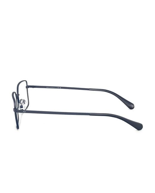 ARMANI EXCHANGE Metallic Rectangle-Frame Glasses for men