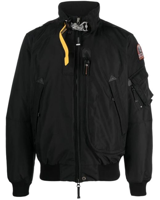 Parajumpers Black Fire Bomber Jacket for men