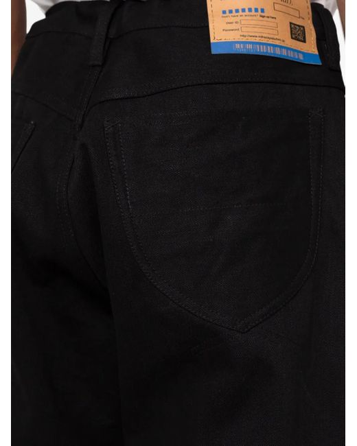 in・stru(men-tal) Black Selvage Denim Jeans for men