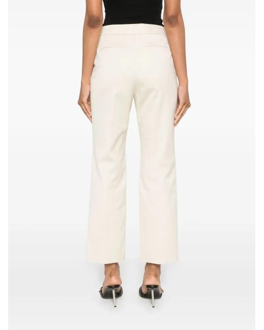 Givenchy Cropped Pantalon in het White