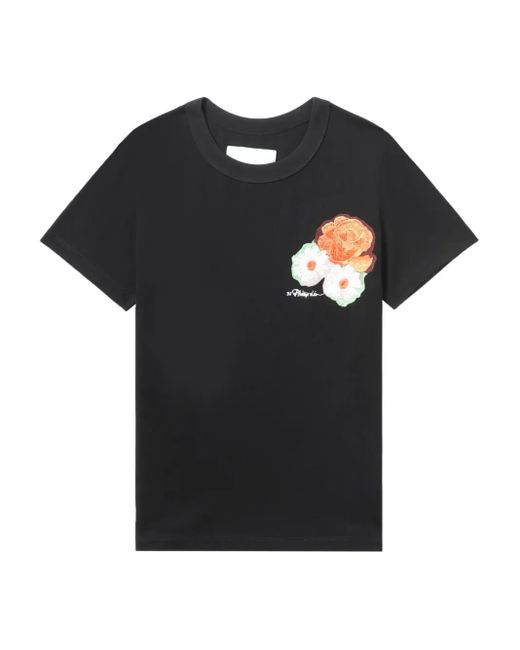 3.1 Phillip Lim ロゴ Tシャツ Black