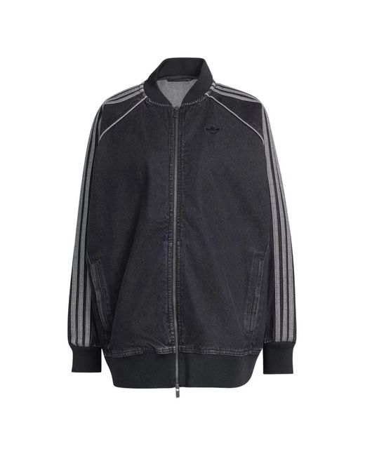Adidas Blue Sst Oversized Denim Tracktop