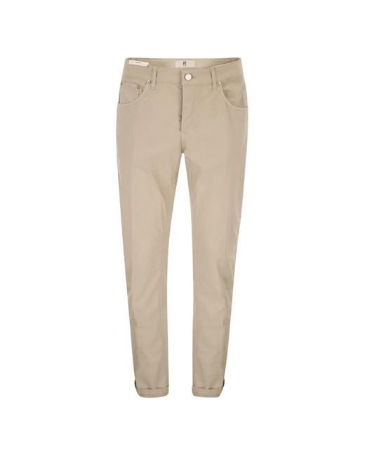PT Torino Natural Five-Pocket Tapered Jeans for men