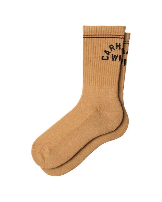 Carhartt Natural Arch Script Socks