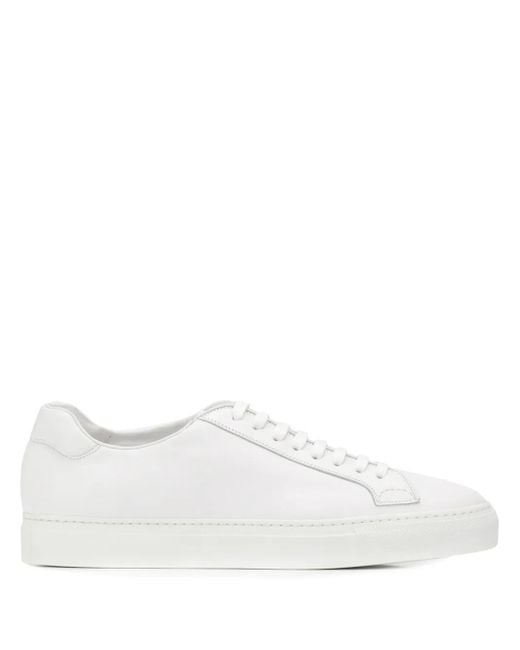 Scarosso White Low-Top Sneakers for men