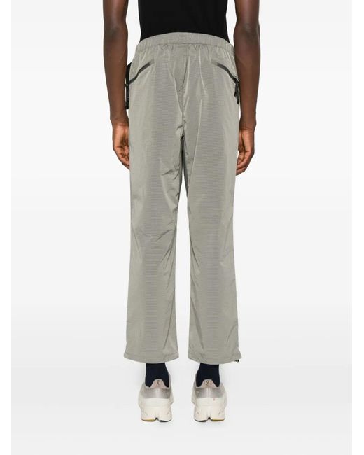 Goldwin Gray Belted Ripstop Track Pants for men