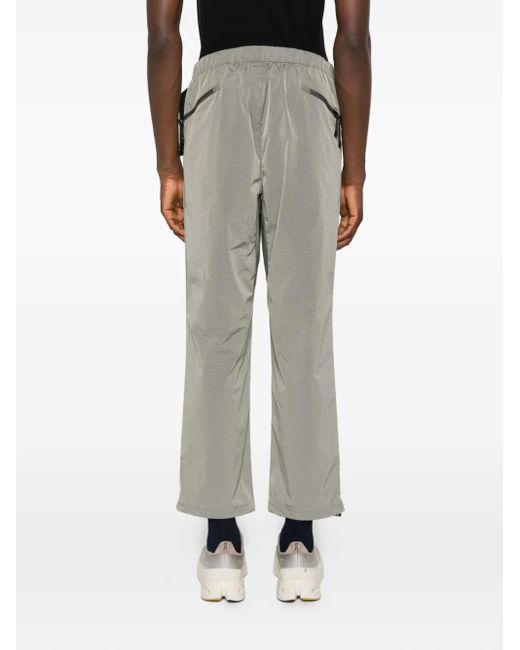Goldwin Gray Belted Ripstop Track Pants for men