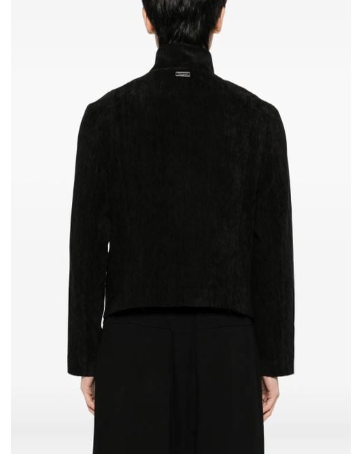 Veste En Velours Côtelé À Bords Francs TEAM WANG design en coloris Black