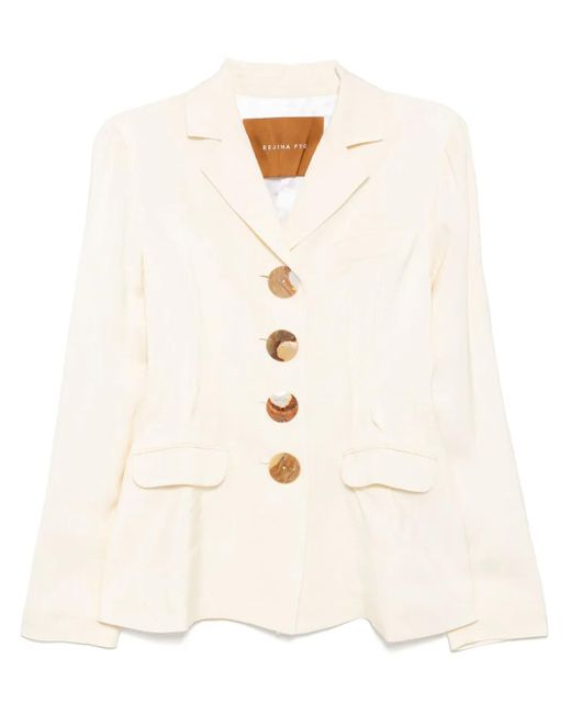 Rejina Pyo Natural Etta Blazer