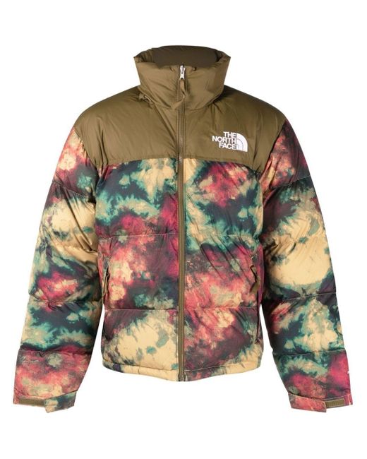 The North Face Multicolor 1996 Nuptse Tie-dye Shell And Down-blend Jacket for men