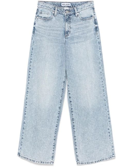 Vaqueros con apliques DKNY de color Blue