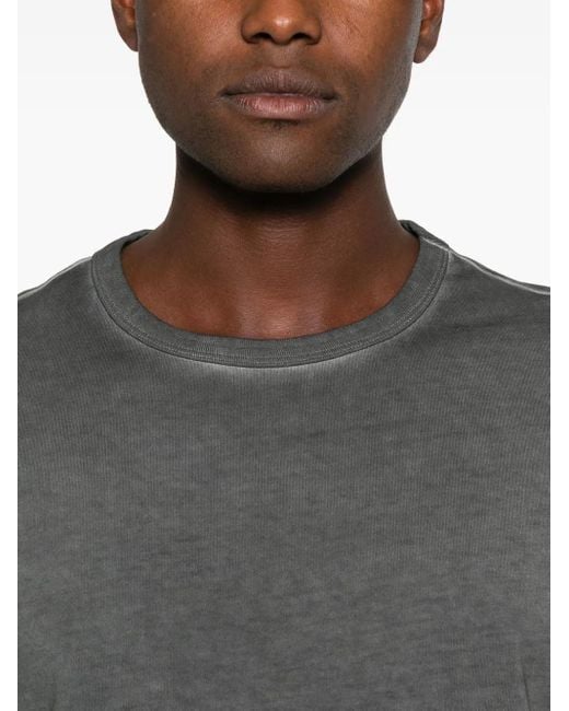 Séfr Gray Round-Neck T-Shirt for men