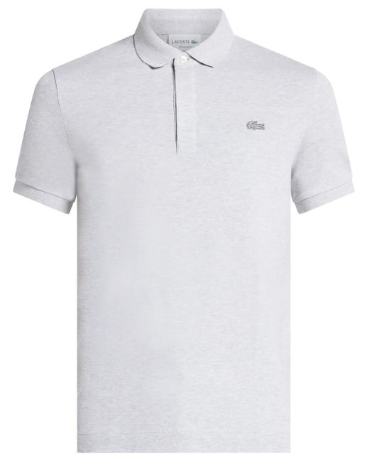 Lacoste White Logo Polo Shirt for men