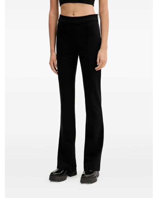 HUGO Black Flared Trousers