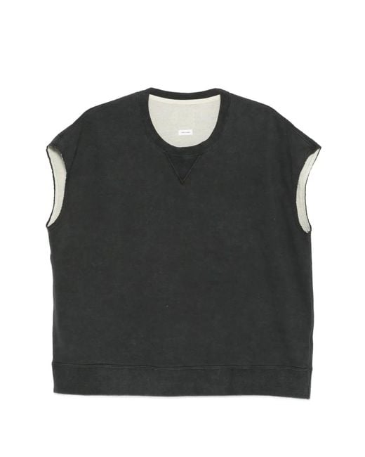 Visvim Black Round-Neck Cotton T-Shirt for men