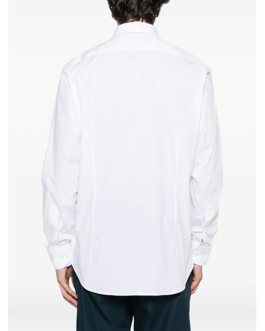 Etro Button-Down Shirt With Tailored Fit in White für Herren