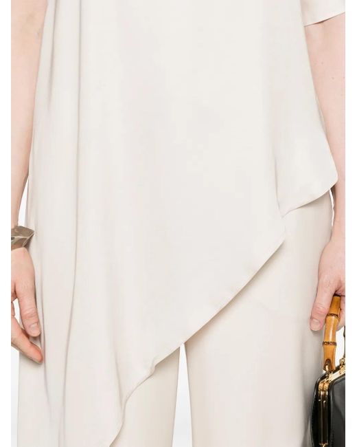 Peserico White Asymmetric Top