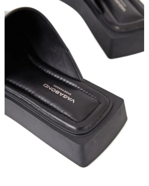 Vagabond Black Evy Open-toe Platform Sandals
