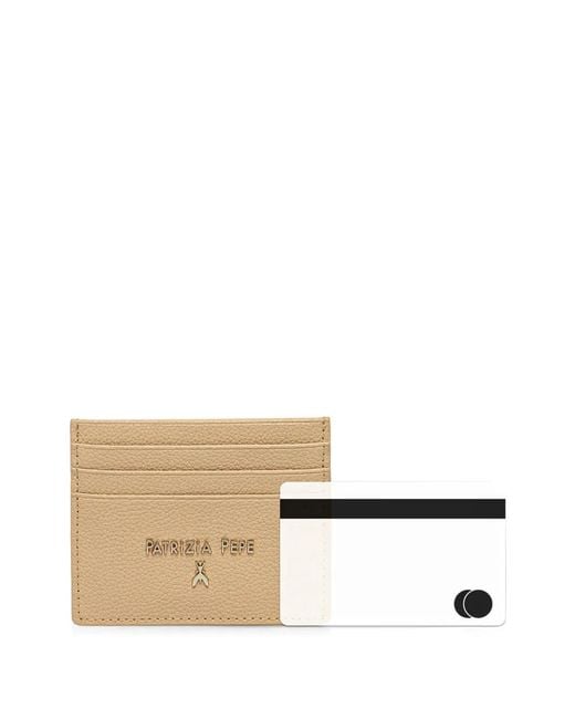 Patrizia Pepe Natural Textured Cardholder