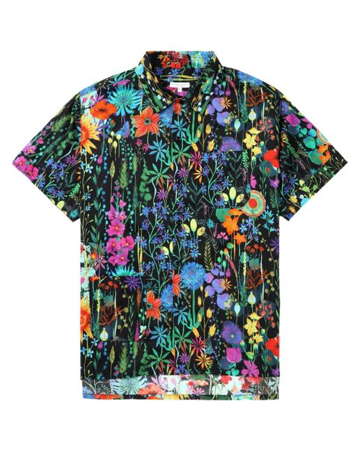 メンズ Engineered Garments フローラル シャツ Green