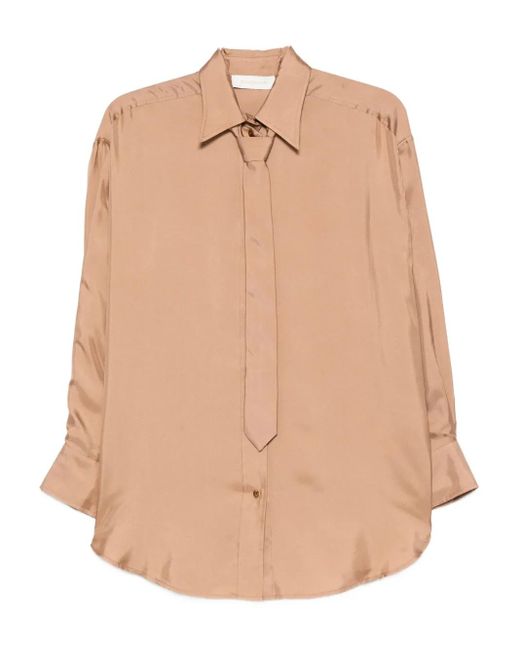 Zimmermann Natural Silk Shirt