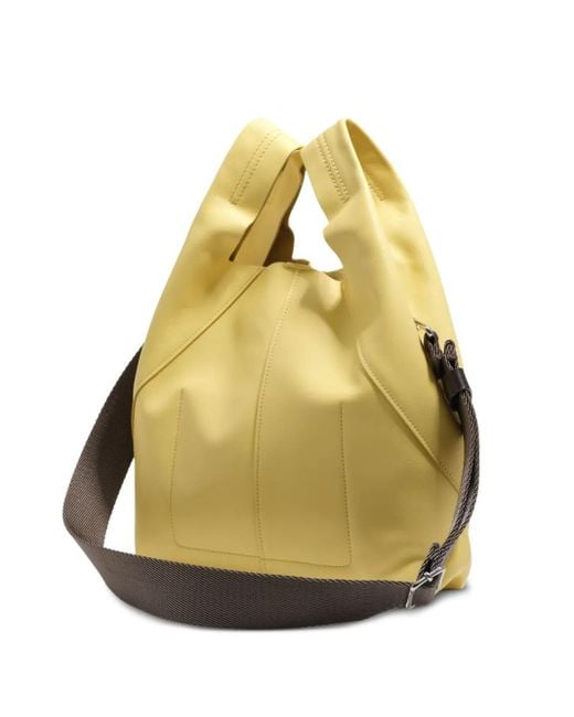 Bimba Y Lola Yellow Mittelgroße Paper Tote Bag