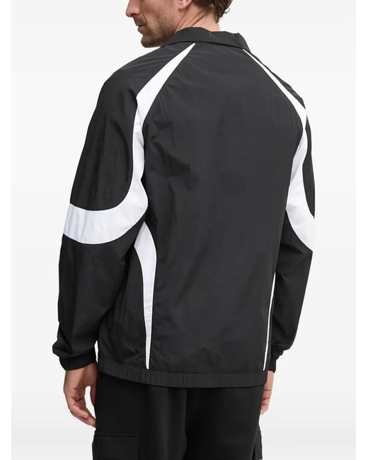 Fila Black Zip Stripe Jacket for men