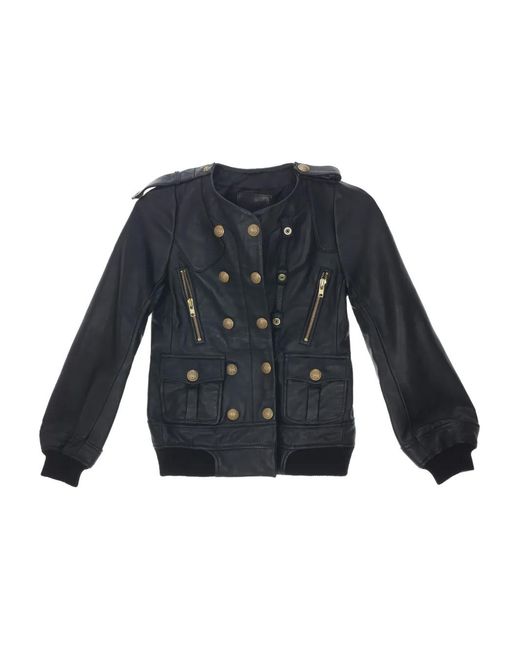 R13 Blue Double-Breasted Jacket