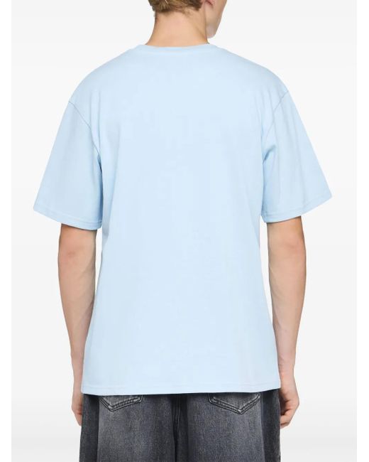 J.W. Anderson Blue Jw Anderson Logo T-Shirt for men