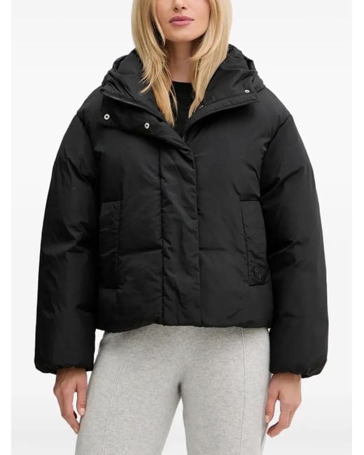Chaqueta Paffia con capucha Boss de color Black
