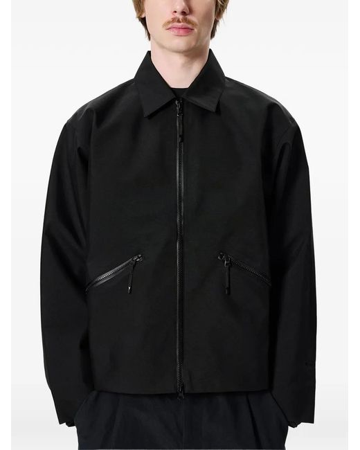 Goldwin Black Gore-Tex Zip-Up Jacket for men