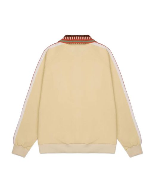 Sasquatchfabrix Natural Striped-Panel Jacket for men