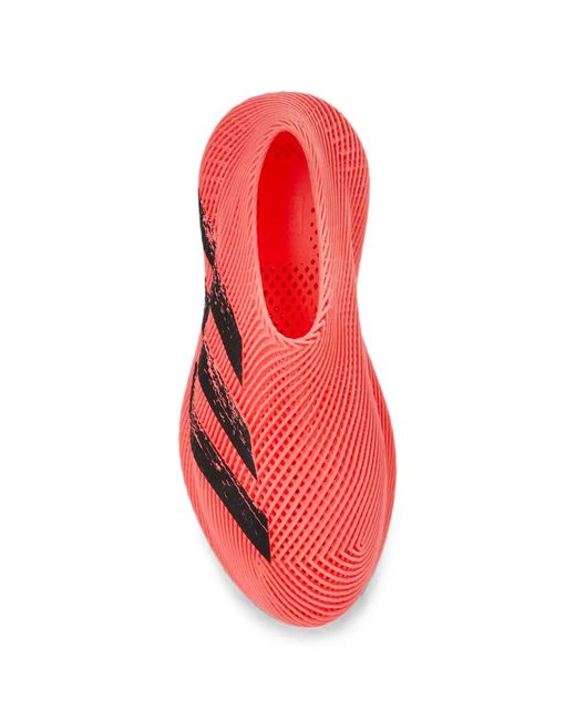 Adidas Red Climacool Logo-Print Sneakers