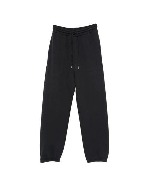 Jacquemus White Torneo Drawstring-Waist Logo-Patch Track Pants