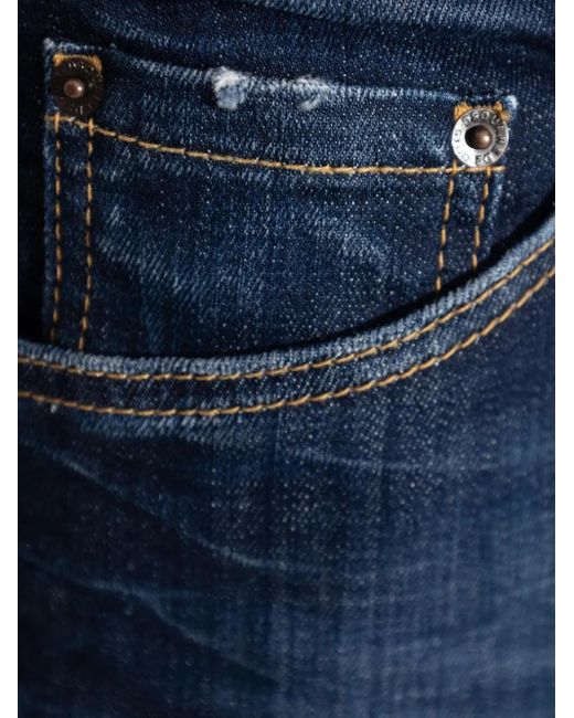 DSquared² Blue Jeans With Five Pocket Design for men