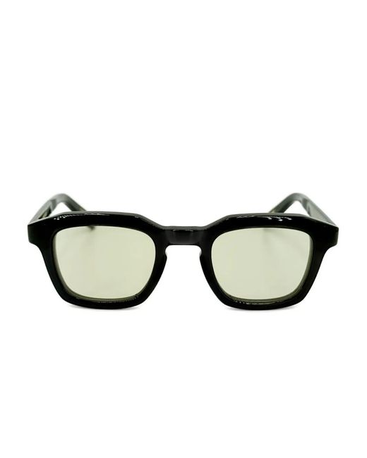 Yellows Plus Black Leonard Geometric Sunglasses