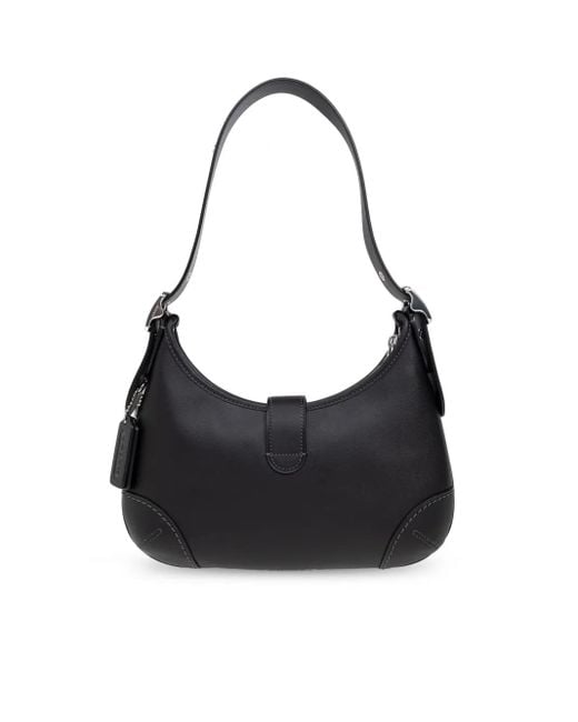 COACH Black Hamptons Handbag