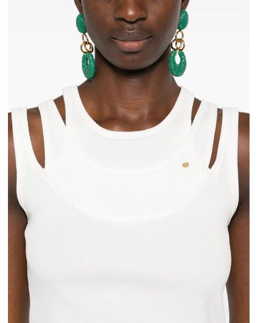 Viktor & Rolf レイヤード タンクトップ White