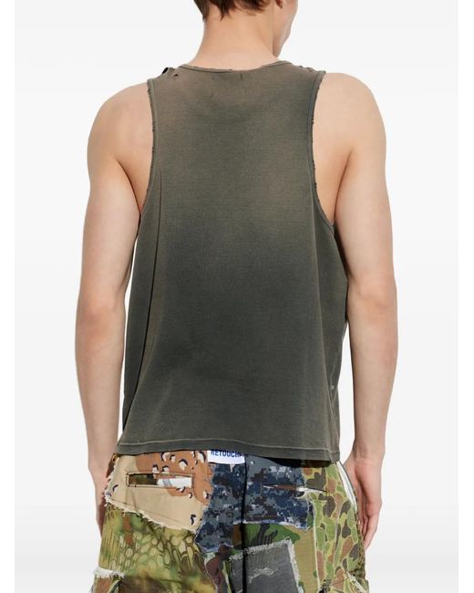 GALLERY DEPT. Green Sun Relaxed Fit Tank Top for men