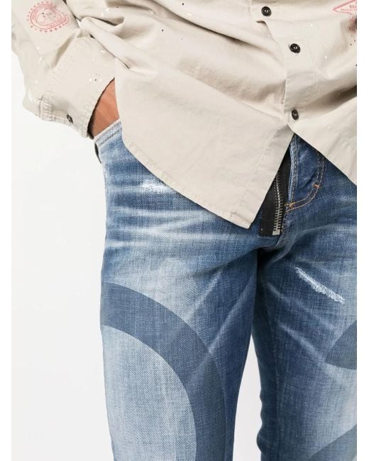 Pantaloni Jeans di DSquared² in Blue da Uomo