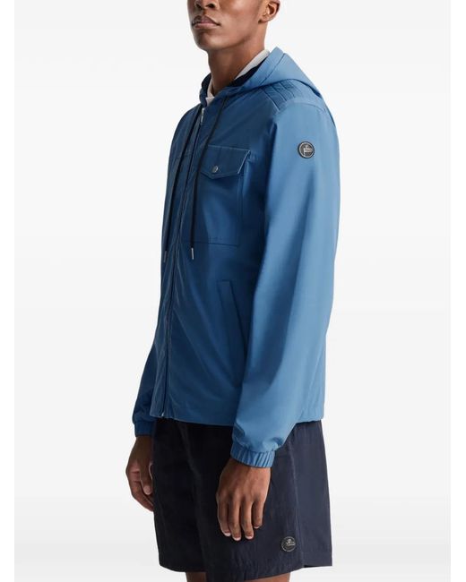 Fusalp Blue Trymir Hooded Jacket for men