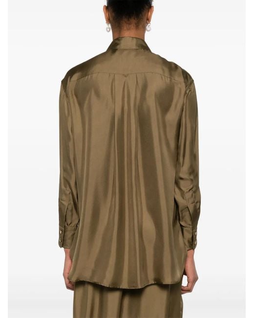 Zimmermann Green Crush Shirt