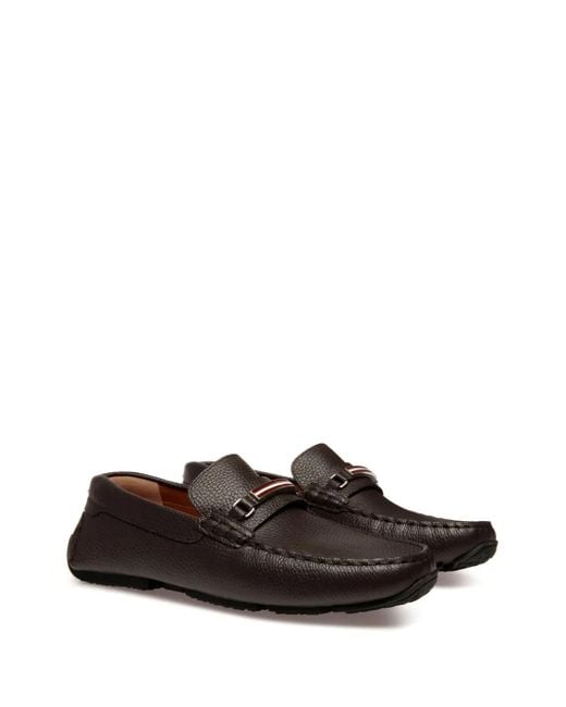 Bally Brown Pilot Loafers for men