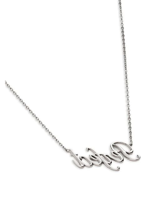 Marc Jacobs White The Perfect Imperfect Necklace